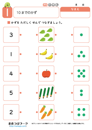 小1算数|10までの数1