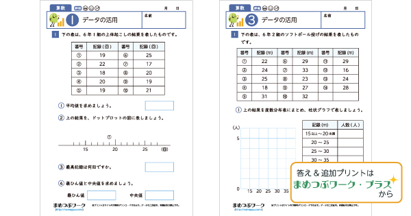 小6算数プリントのサムネイル画像