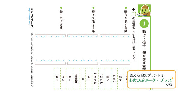 小3国語プリントのサムネイル画像