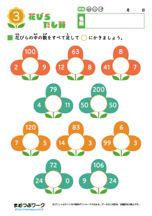 計算練習プリント3