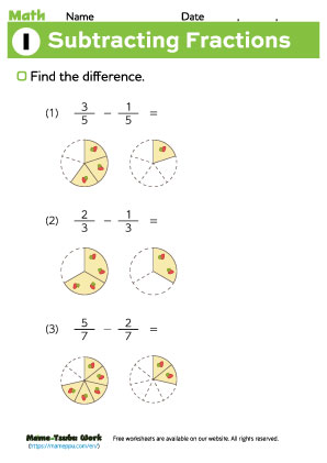 grade 3 math subtracting fractions1