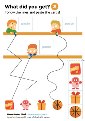 tracing the lines worksheets2