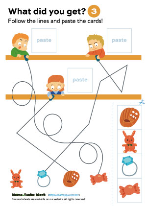 tracing the lines worksheets3