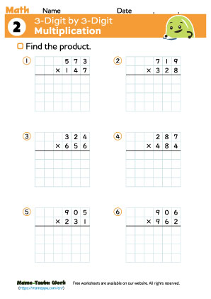 grade4 math worksheet2