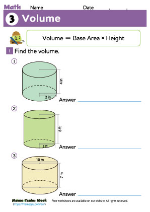 grade5 math worksheet3