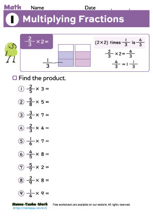 grade6 math worksheet