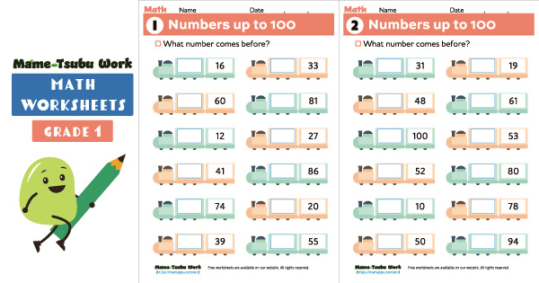 math worksheets thumbnail