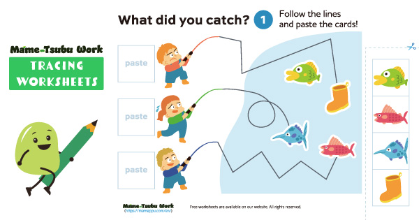 tracing line worksheets thumbnail