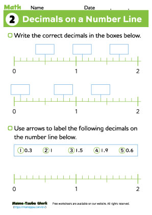 grade 3 math worksheet2