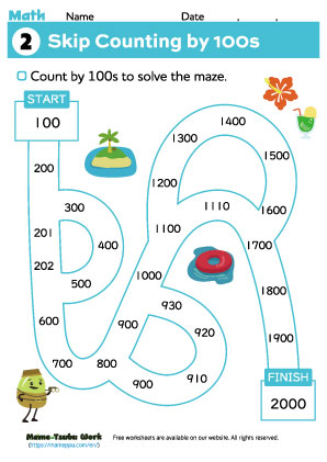 grade 2 math worksheet2