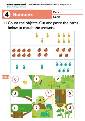 grade1 math worksheet4