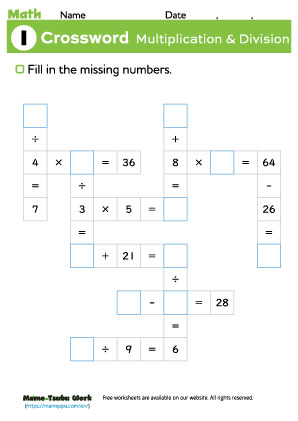 grade3 math worksheet1
