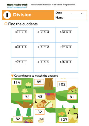 grade4 math worksheet1