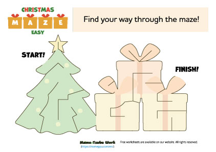 christmas maze1